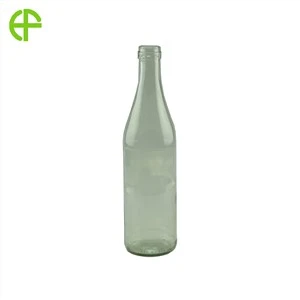 Garrafa de vidro de 500ml de molho de soja